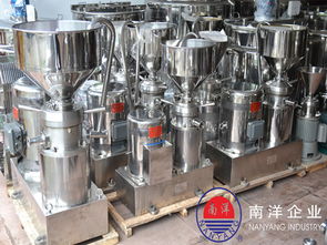 探秘廣州120型衛生級分體膠體磨 南洋食品機械的品質之選